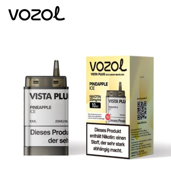 Vozol Vista Plug Ez - Pineapple Ice - Pods 20mg